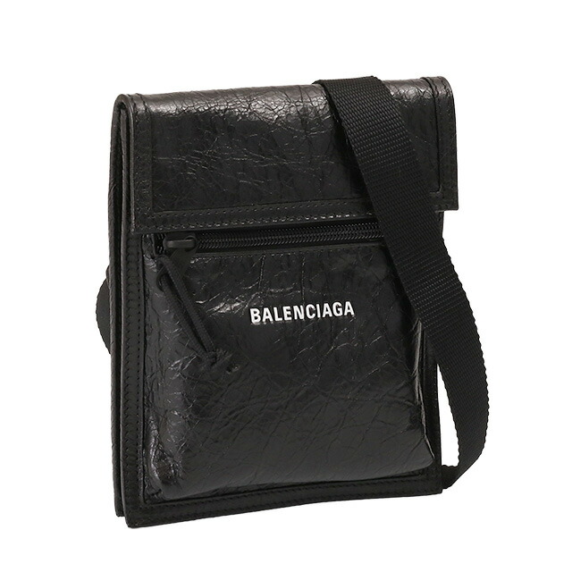 バレンシアガエクスプローラー クロスボディバッグ 黒 ユニセックス