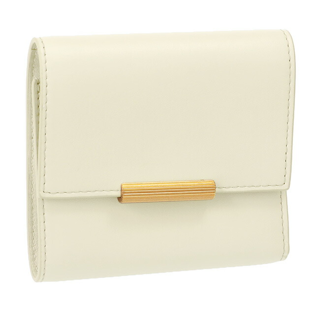 【クーポン5%OFF】 ボッテガヴェネタ／BOTTEGA VENETA 3つ折り財布・コンパクトウォレット(アイボリー) 578752 VMAU1 9644／IVORY[返品無料]