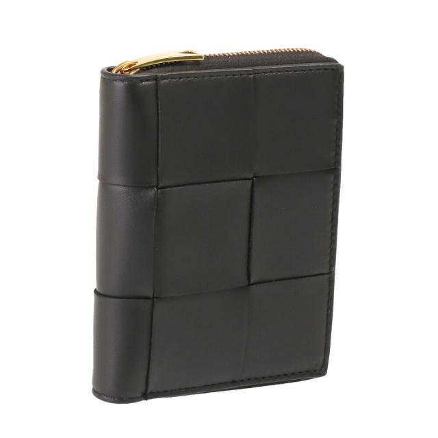 ボッテガヴェネタ bottega veneta コンパクトウォレット ブラック 希少