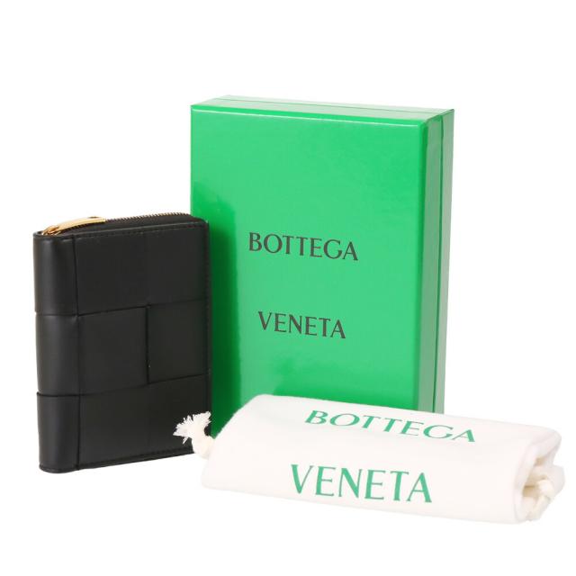 ボッテガヴェネタ マキシイントレチャート コンパクトジップウォレット