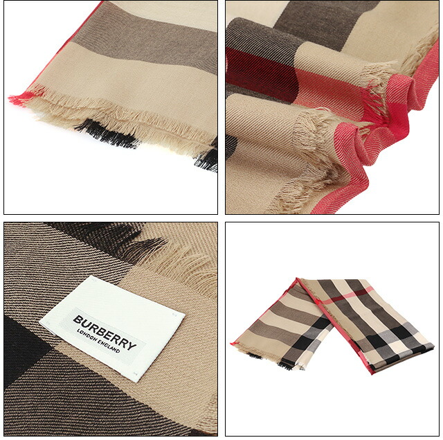 バーバリー BURBERRY ライトウェイトチェックカシミヤスカーフ チェック柄 大判ストール マフラー 8024500 [並行輸入/海外正規品/訳あり]★クーポン5%OFF_2