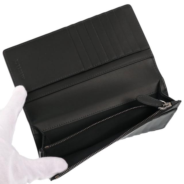 バーバリー／BURBERRY CAVENDISHチャコールチェック＆レザー コンチネンタルウォレット・小銭入れ付き二つ折り長財布(チャコール) 8070199／CHARCOAL[並行輸入/海外正規品/返品可]★クーポン5%OFF