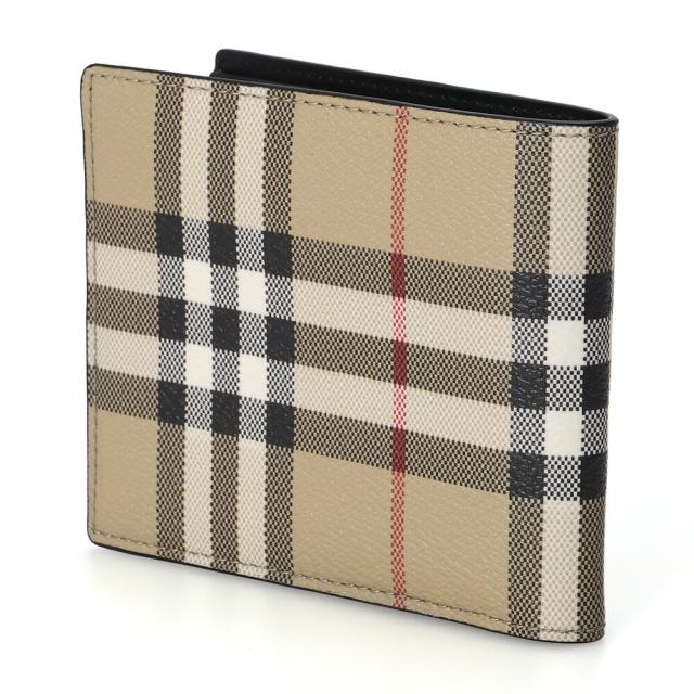 バーバリー BURBERRY チェック バイフォールドウォレット 2つ折り財布 紙幣入れ 8113133[並行輸入/海外正規品/返品可]★クーポン5%OFF