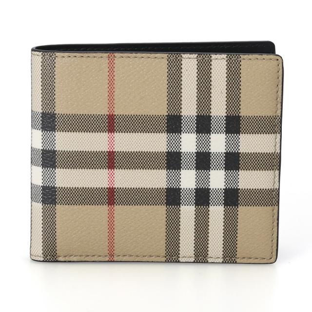 バーバリー BURBERRY チェック バイフォールドウォレット 2つ折り財布 紙幣入れ 8113133[並行輸入/海外正規品/返品可]★クーポン5%OFF