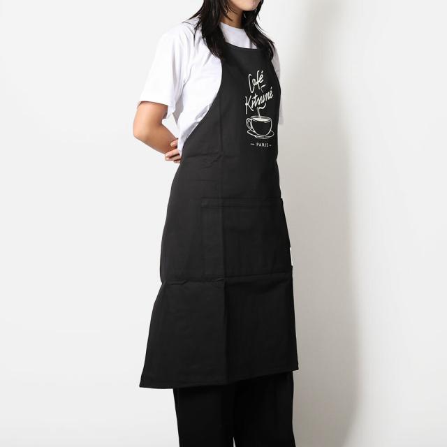 メゾンキツネ MAISON KITSUNE COFFEE CUP & BARISTA FOX APRON