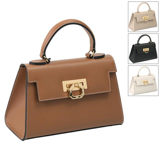 【タイムセール&クーポン5%OFF】カルボッティ／CARBOTTI GRETA・グレタ 2WAY・ハンド&ショルダーバッグ・ミニバッグ(トープ・ブラック・ブラウン・ベージュ)／P245V2 TAUPE・NERO・CUOIO・BEIGE[返品無料]