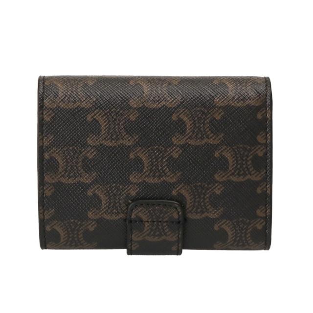 セリーヌ CELINE FINE STRAP WALLET ファインストラップウォレット トリオンフキャンバス 三つ折り財布 コンパクトウォレット 10M962CQH 04LU[並行輸入/海外正規品/返品可]★クーポン5%OFF_2
