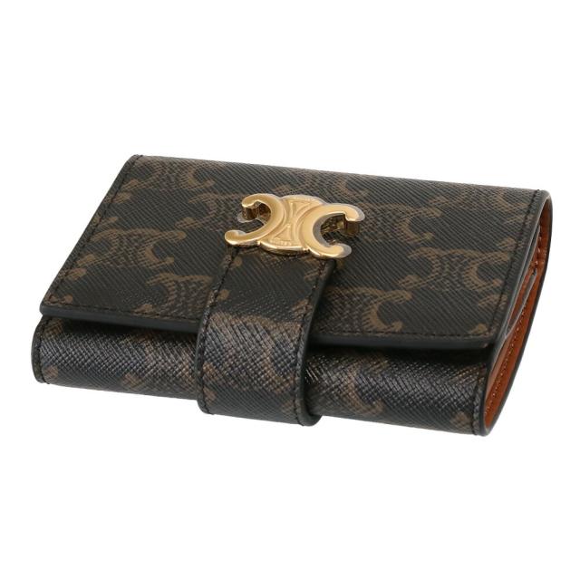 セリーヌ CELINE FINE STRAP WALLET ファインストラップウォレット トリオンフキャンバス 三つ折り財布 コンパクトウォレット 10M962CQH 04LU[並行輸入/海外正規品/返品可]★クーポン5%OFF_3