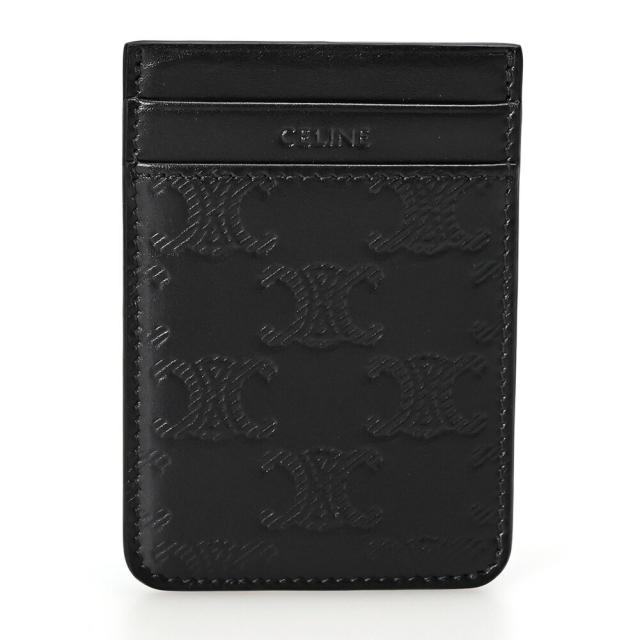 セリーヌ／CELINE トリオンフ マグネット カードホルダー スマホ