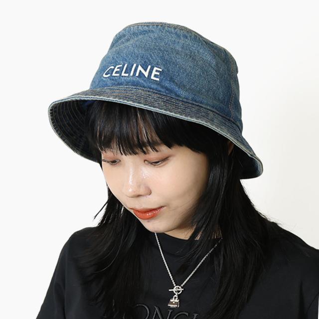 CELINE バケットハット L バケハ 帽子 ロゴ セリーヌ CELINE バケットハット L バケハ 帽子 ロゴ セリーヌ セリーヌ