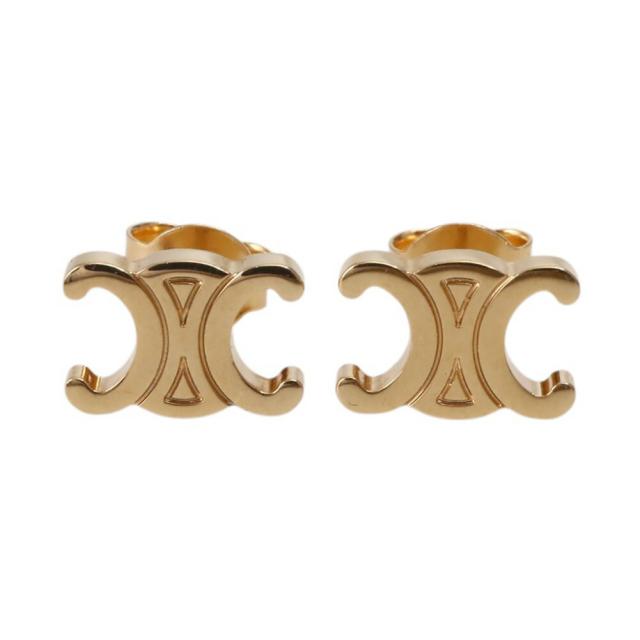 セリーヌ／CELINE ”トリオンフ スタッズ ・ゴールドフィニッシュ