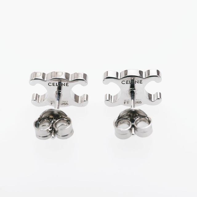 セリーヌ／CELINE ”トリオンフ スタッズ・ロジウムフィニッシュ ブラス