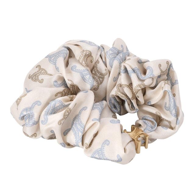 CELINE トリオンフ クチュール シュシュ ✨新品未使用　正規品 セリーヌ／CELINE ”CELINE トリオンフ クチュール シュシュ” シルク