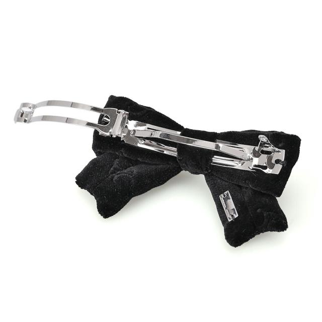 クーポン5%OFF】セリーヌ／CELINE スタンプ リボン ヘアクリップ ヘア