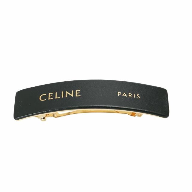 セリーヌ CELINE ヘアクリップ レザー ヘアアクセサリー 髪留め バレッタ B104E2V02 38NG[並行輸入/海外正規品/返品可]★クーポン5%OFF_1