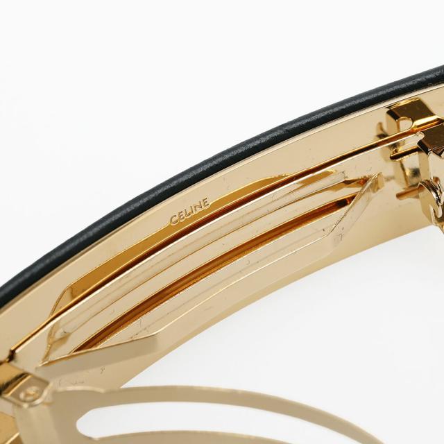 セリーヌ CELINE ヘアクリップ レザー ヘアアクセサリー 髪留め バレッタ B104E2V02 38NG[並行輸入/海外正規品/返品可]★クーポン5%OFF_6