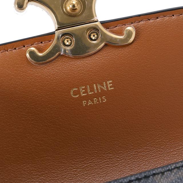 クーポン5%OFF】セリーヌ／CELINE トリオンフフラップ付きカード