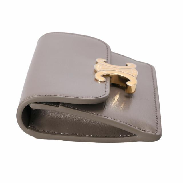 クーポン5%OFF】セリーヌ／CELINE トリオンフフラップ付きカード