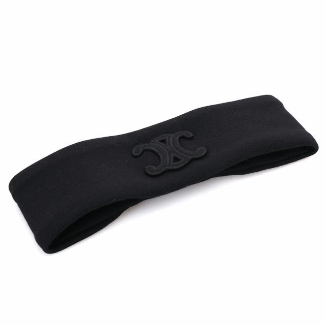 セリーヌ／CELINE ヘッドバンド” ウール・トリオンフロゴ