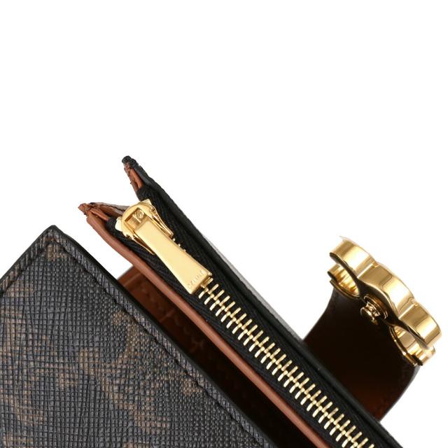 セリーヌ CELINE FINE STRAP WALLET ファインストラップウォレット トリオンフキャンバス 三つ折り財布 コンパクトウォレット 10M962CQH 04LU[並行輸入/海外正規品/返品可]★クーポン5%OFF_6