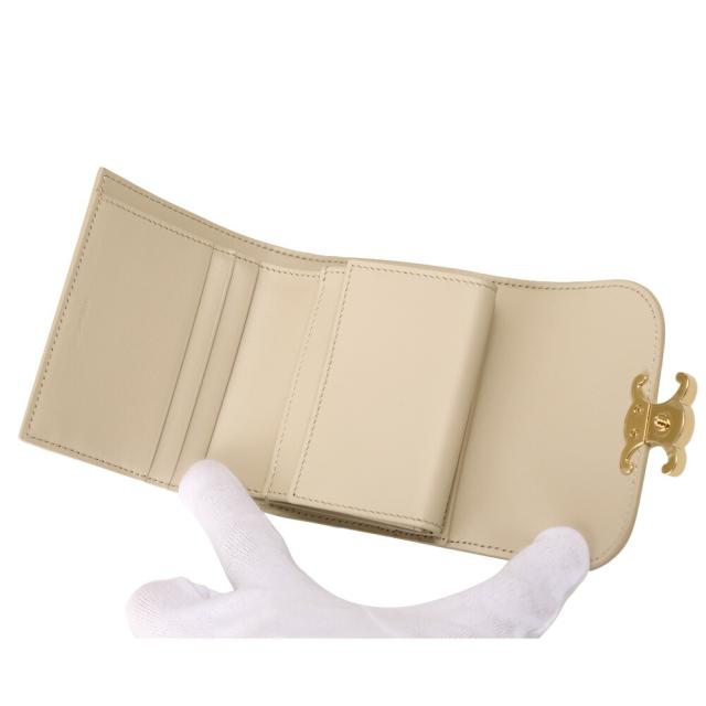 CELINE♡スモールウォレット ミニ財布 三つ折り財布 ペブル スモール