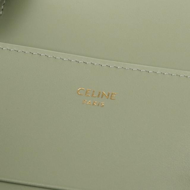 セリーヌ CELINE トリオンフ コンパクトウォレット シャイニーカーフ