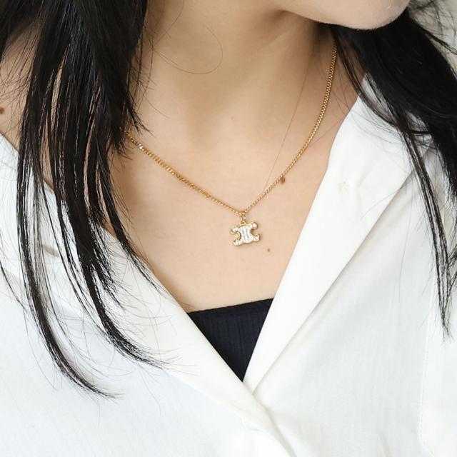 セリーヌ ネックレス ネックレス ネックレス/--/ゴールド/OLD/馬車