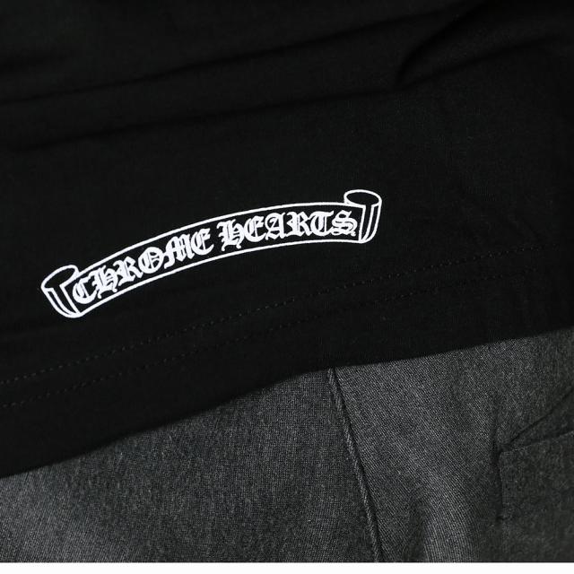 クロムハーツ CHROME HEARTS SCROLL TEE 半袖Tシャツ ポケット付き クルーネック スクロールラベル 408129111 758[並行輸入/海外正規品/返品可/サイズ交換可]★クーポン5%OFF_8