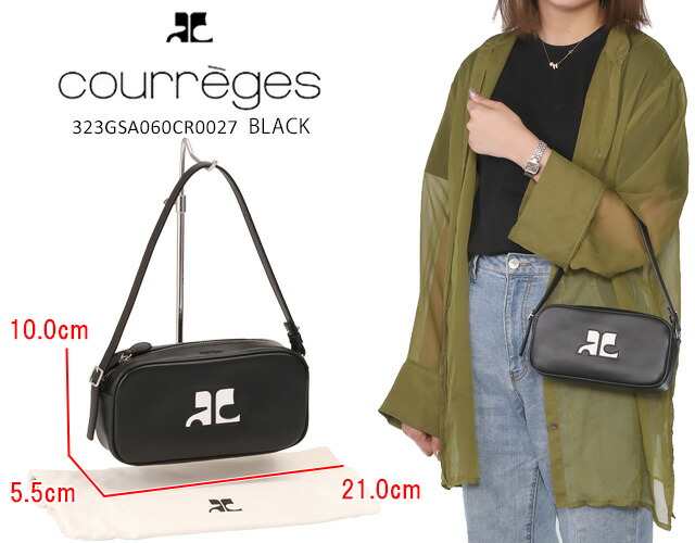 クレージュ COURREGES REEDITION リーディション バゲットバッグ 斜め 