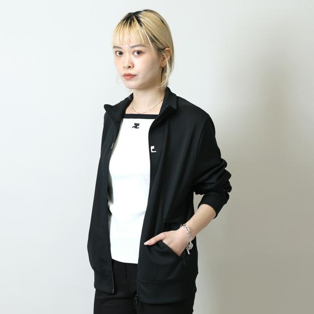 クレージュ COURREGES トラックスーツ インターロック ジャケット ユニ 