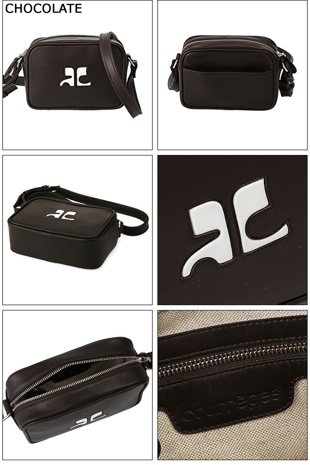 クレージュ COURREGES CAMERA REEDITION 斜め掛け ショルダーバッグ カメラバッグ PERGSA049CR0010[並行輸入/海外正規品/返品可]★クーポン5%OFF_3