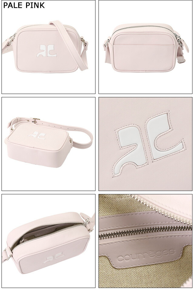 クレージュ COURREGES CAMERA REEDITION 斜め掛け ショルダーバッグ カメラバッグ PERGSA049CR0010[並行輸入/海外正規品/返品可]★クーポン5%OFF_5
