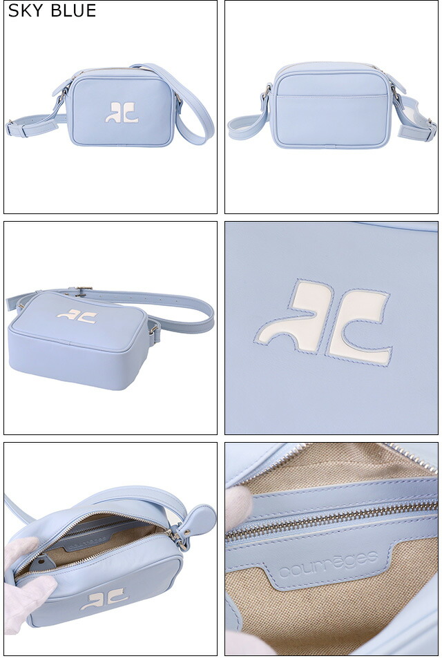 クレージュ COURREGES CAMERA REEDITION 斜め掛け ショルダーバッグ カメラバッグ PERGSA049CR0010[並行輸入/海外正規品/返品可]★クーポン5%OFF_6
