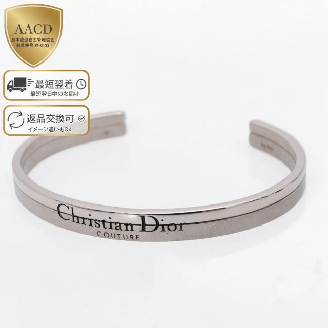 クリスチャン・ディオール・CHRISTIAN DIOR Couture Cutメンズ スターリングシルバー ブレスレット・バングル(シルバー) B3081HOMST 992／SILVER[返品OK]