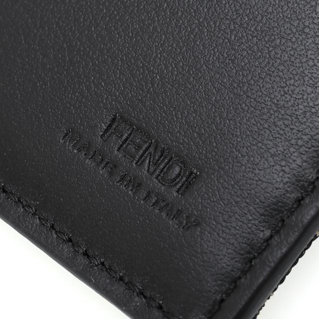 フェンディ／FENDI FFジャカード 財布 FFロゴ・二つ折り財布・コンパクトウォレット ・紙幣入れ(ブラウン) 7M0169 ALWK F0L3T／BROWN[返品OK]_9