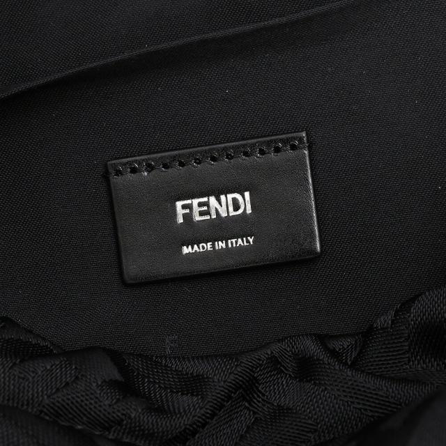 フェンディ／FENDI フェンディフラックス バックパック FFナイロン×レザー デイパック・リュックサック(ブラック) 7VZ090 AVC6 F0SAJ／BLACK[返品OK]_8