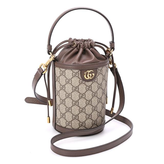 グッチ GUCCI 760199 9AAD9 8341 オフィディア ミニ バケットバッグ レディース ハンドバッグ ショルダーバッグ ミニバッグ ベージュ エボニー [並行輸入/海外正規品/返品可]★クーポン5%OFF