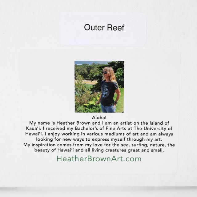 ヘザーブラウン HEATHER BROWN OUTER REEF アートプリント 絵画 サイン入り 横 W35.6xH28.0cm HB9086P[並行輸入/海外正規品/返品可]★クーポン5%OFF_3