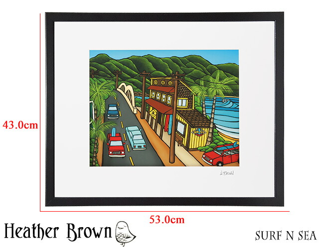 ヘザーブラウン HEATHER BROWN ART PRINT SURF N SEA 絵画 W50.8xH40.6cm HB9362P[並行輸入/海外正規品/返品可]★_1