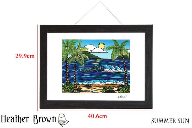 ヘザーブラウン HEATHER BROWN SUMMER SUN アートプリント 絵画 サイン入り HB9621P[並行輸入/海外正規品/返品可]★クーポン5%OFF_3