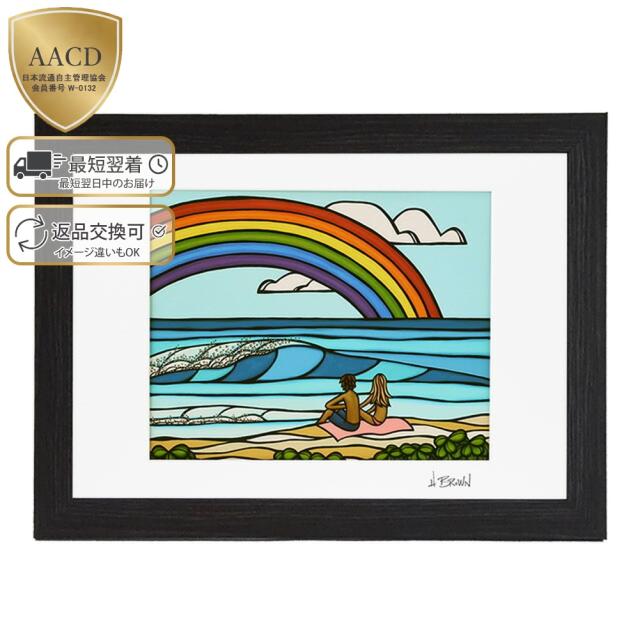 クーポン5%OFF】ヘザーブラウン／HEATHER BROWN ART PRINT W35.6×H28