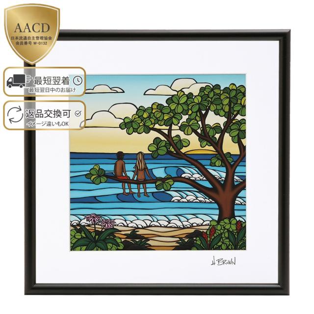 ヘザーブラウン HEATHER BROWN LOVE IN NATURE アートプリント 絵画 正方形 サイン入り HB9735P[並行輸入/海外正規品/返品可]★クーポン5%OFF