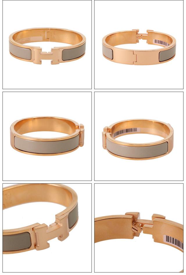 エルメス HERMES CLIC H BANGLE PM クリックアッシュバングル ピンクゴールド金具 700001FO19PM[並行輸入/海外正規品/返品可]★クーポン5%OFF_2
