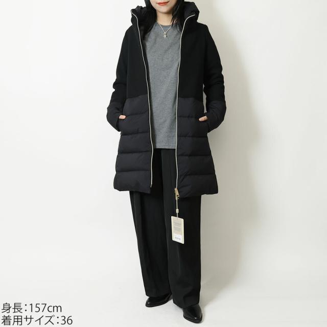 HERNO ヘルノダウンコート ダウンジャケット セミロング PI001760D  