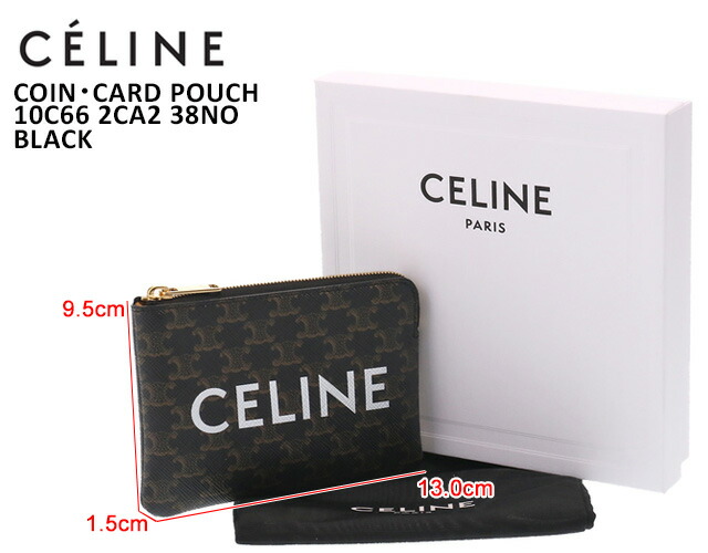 クーポン5%OFF】セリーヌ／CELINE フック付きコイン ＆カードポーチ