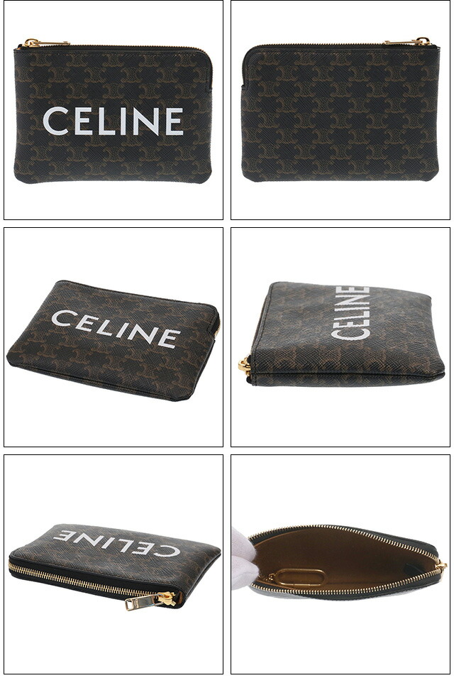 クーポン5%OFF】セリーヌ／CELINE フック付きコイン ＆カードポーチ