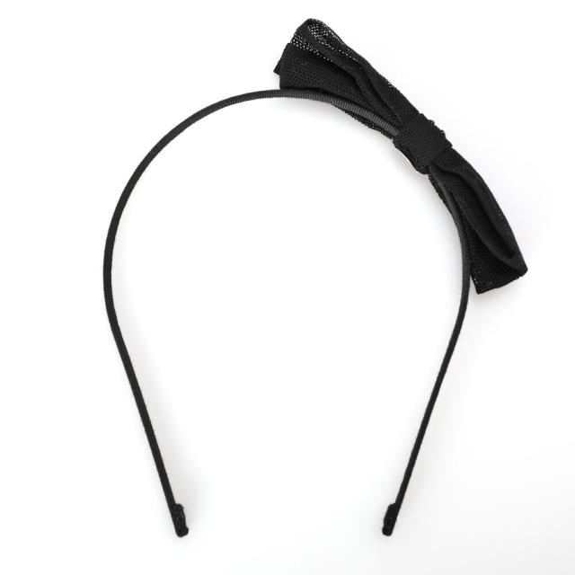 シャネル CHANEL カチューシャ ヘアバンド ココマーク CCロゴ チュールリボン ヘアアクセサリー AAA266 B17296 94305[並行輸入/海外正規品/返品可]★_5