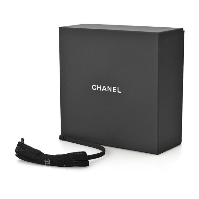 シャネル CHANEL カチューシャ ヘアバンド ココマーク CCロゴ チュールリボン ヘアアクセサリー AAA266 B17296 94305[並行輸入/海外正規品/返品可]★_8