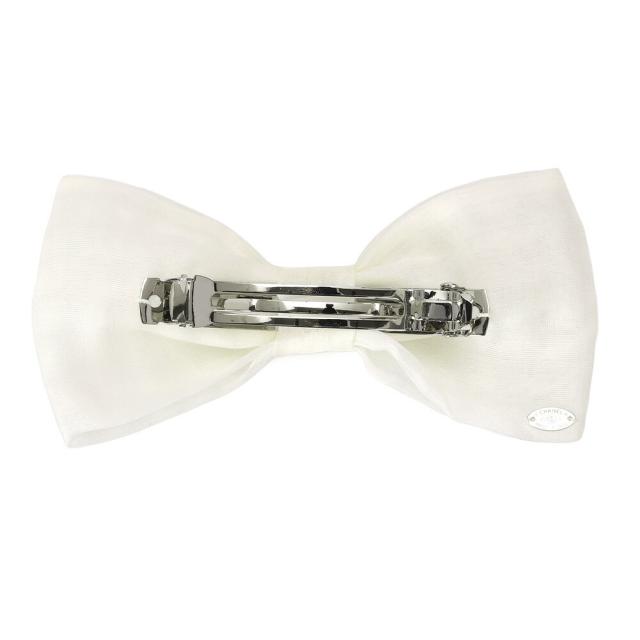 シャネル CHANEL ボウバレッタ シースルー ギンガムチェック ココマーク ヘアアクセサリー AAB048 B20489[並行輸入/海外正規品/返品可]★クーポン5%OFF_13