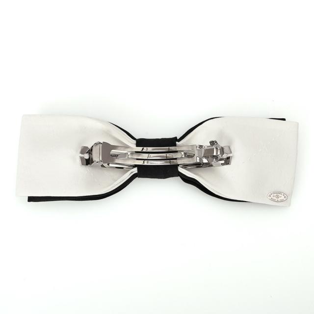 シャネル CHANEL リボンバレッタ ココマーク CCロゴ ヘアアクセサリー ブラック ホワイト AAA817 B19493 NAECQ NAECR [並行輸入/海外正規品/返品可]★クーポン5%OFF]★クーポン5%OFF_3